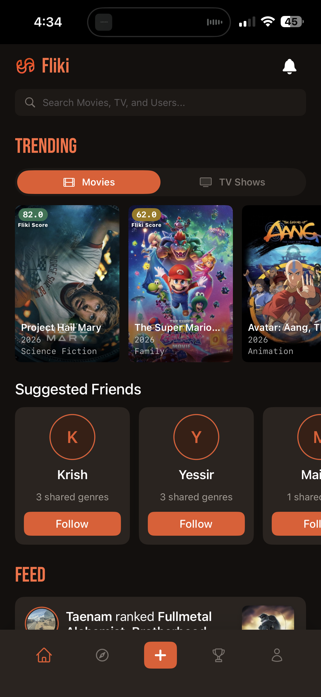 App screenshot