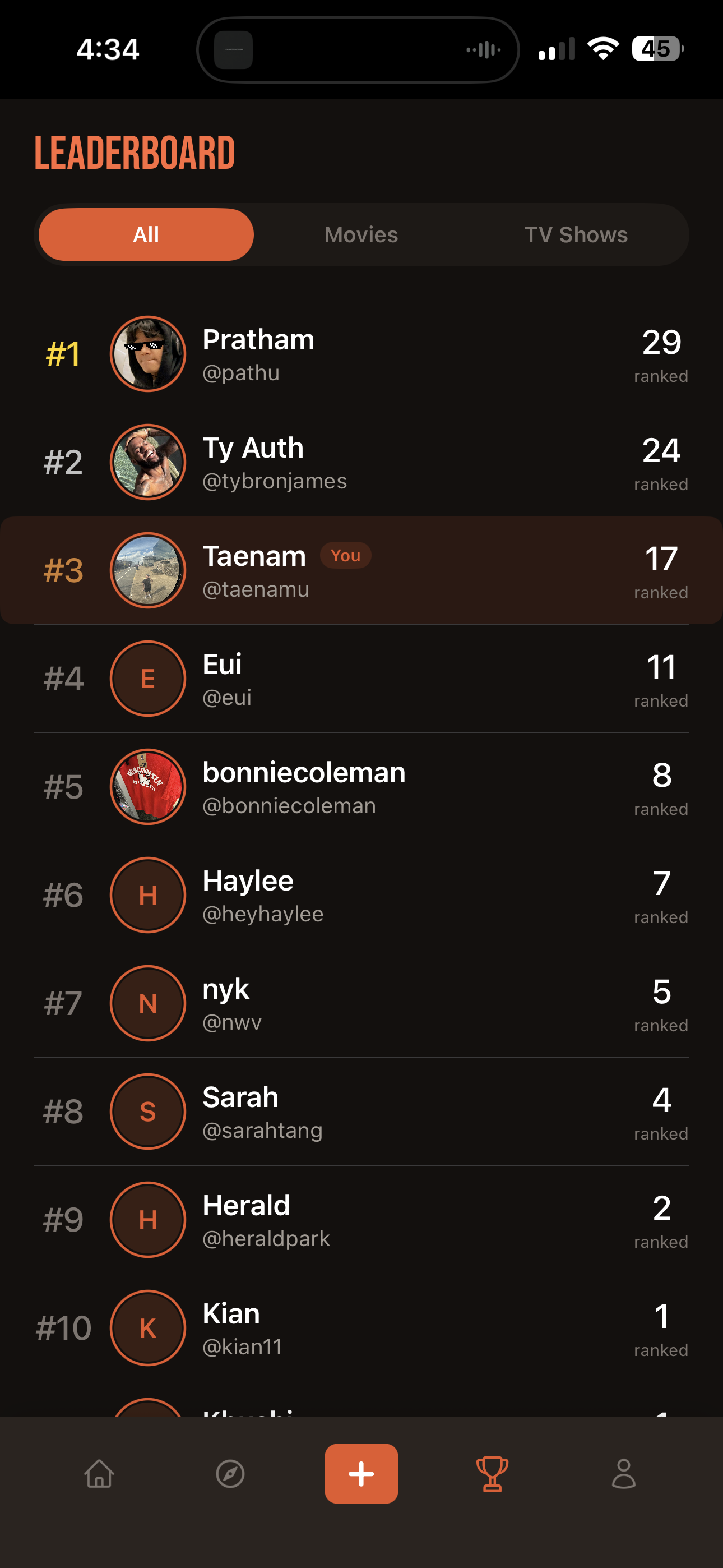 App screenshot