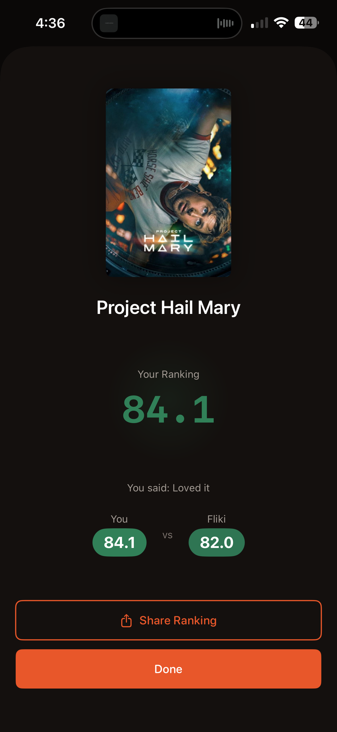 App screenshot